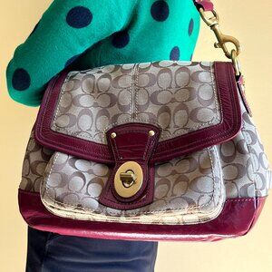 Coach Rare Soho Signature Medium Shoulder bag - Like New